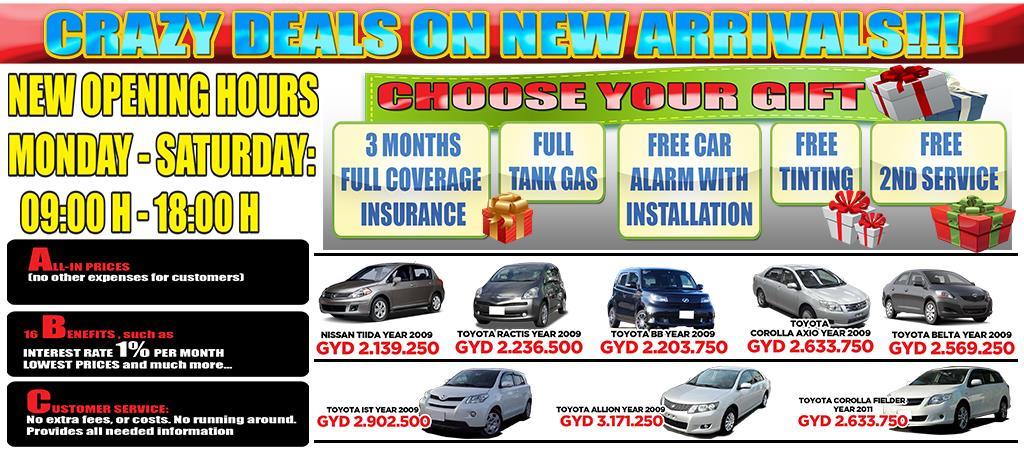 Yokohama Trading Foreign used car dealer Guyana